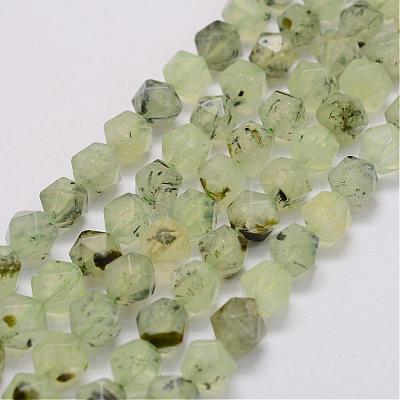 Natural Prehnite Bead Strands G-G970-06-10mm-1