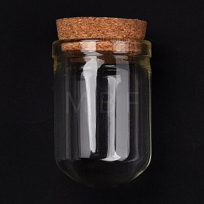Glass Dome Cloche Cover X2-AJEW-P043-M-1