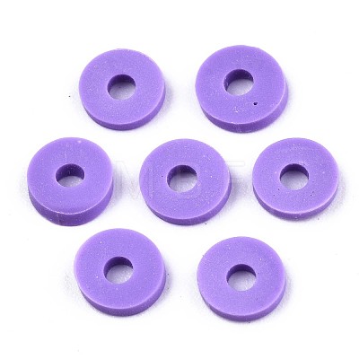 Handmade Polymer Clay Beads CLAY-Q251-8.0mm-42-1