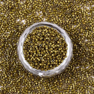 11/0 Grade A Baking Paint Glass Seed Beads SEED-S030-1046-1