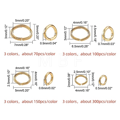 Iron Open Jump Rings IFIN-PH0024-36-1