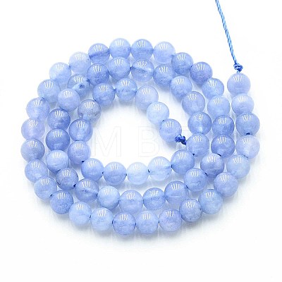 Natural Quartz Beads Strands G-N355-6mm-30-1