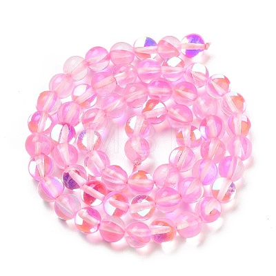 Transparent Glass Beads GLAA-B022-6mm-01-1