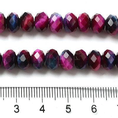 Natural Rainbow Tiger Eye Beads Strands G-NH0002-D05-03-1