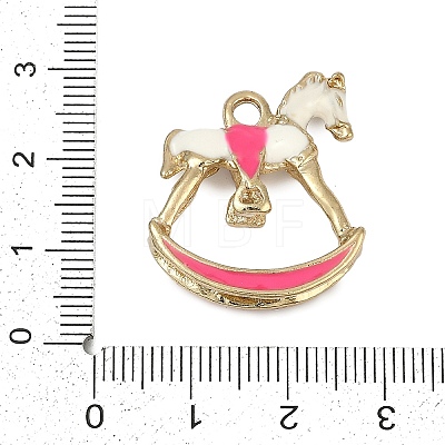 Alloy Enamel Pendants ENAM-S026-01C-G-1