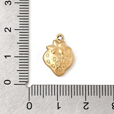 304 Stainless Steel Pendants STAS-G389-02G-10-1