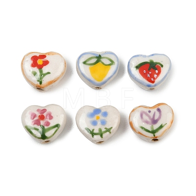 Handmade Porcelain Beads PORC-B009-02-1