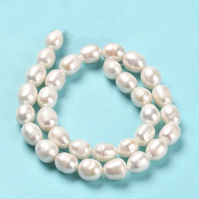 Natural Cultured Freshwater Pearl Beads Strands PEAR-E016-061-1