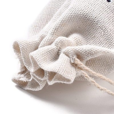 Christmas Cotton Cloth Storage Pouches ABAG-M004-02E-1