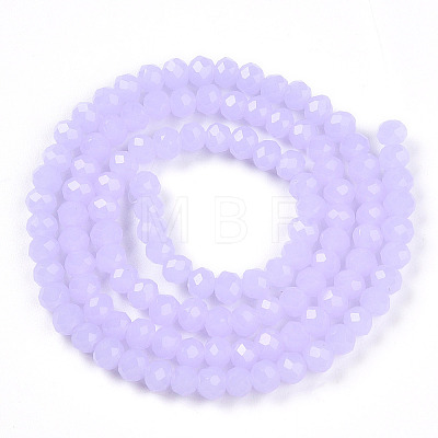 Glass Beads Strands EGLA-A044-J4mm-D11-1