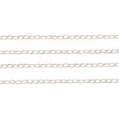 Brass Twisted Chains CHC-CJ0001-20B-S-NR-1