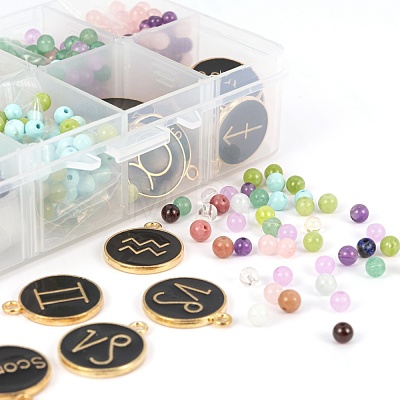 DIY Birthstone Bracelets Jewelry Making Kits G-LS0001-60-1