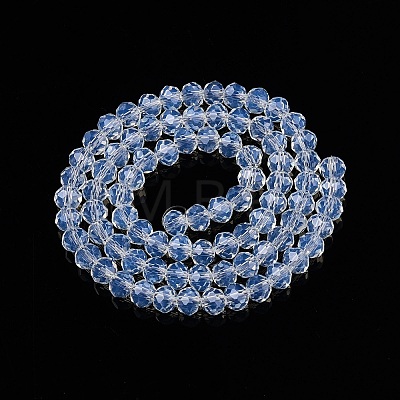 Glass Beads Strands EGLA-A044-J6mm-D06-1