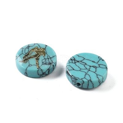 Synthetic Turquoise Beads G-F775-C04-1