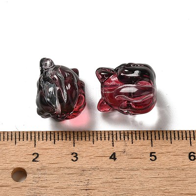 Transparent Glass Beads GLAA-D025-06C-1