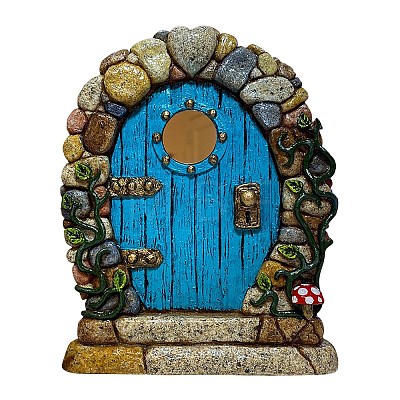 Miniature Wooden Garden Door MIMO-PW0001-172L-1