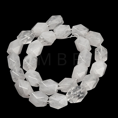 Natural Quartz Crystal Beads Strands G-Q608-11O-1