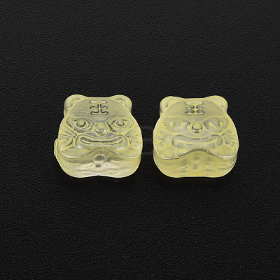 Transparent Glass Beads GLAA-T022-22-D01-1