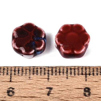 Vintage Handmade Porcelain Beads PORC-N013-25-24-1