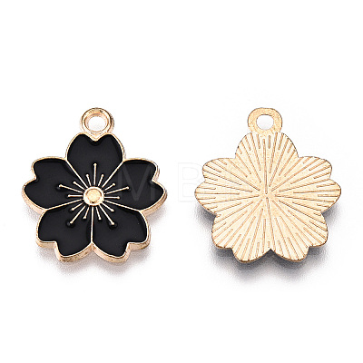 Alloy Enamel Pendants X-ENAM-S121-115D-1