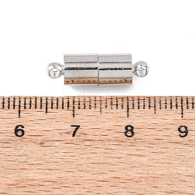Brass Magnetic Clasps with Loops MC027-NF-1