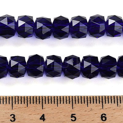 Transparent Glass Beads Strands EGLA-K071-01J-1