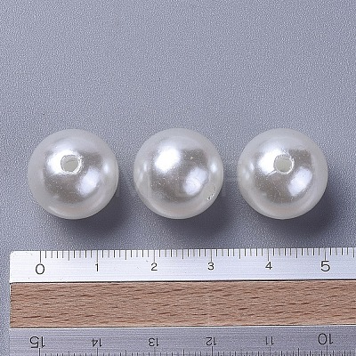 Imitation Pearl Acrylic Beads X-PL607-22-1