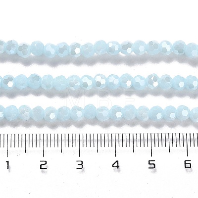 Opaque Glass Beads Strands EGLA-A035-P4mm-A10-1