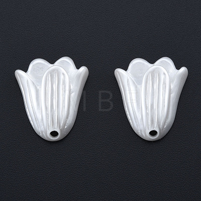 ABS Plastic Imitation Pearl Pendants KY-N015-34-1