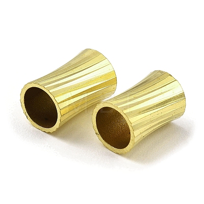 Brass Tube Beads KK-D040-08G-1