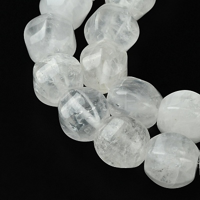 Natural White Jade Beads Strands G-H023-A18-01-1