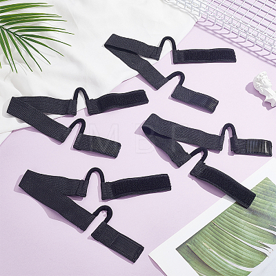 4Pcs Polyester & Nylon Headbands AJEW-HY0003-52-1