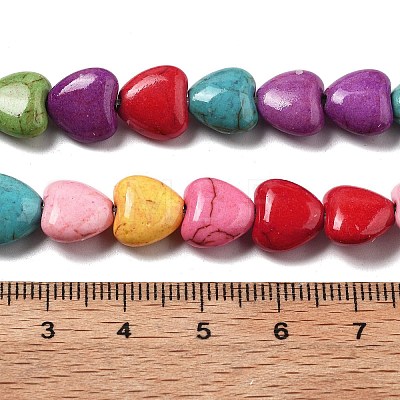 Synthetic Turquoise Beads Strands G-B140-F01-1