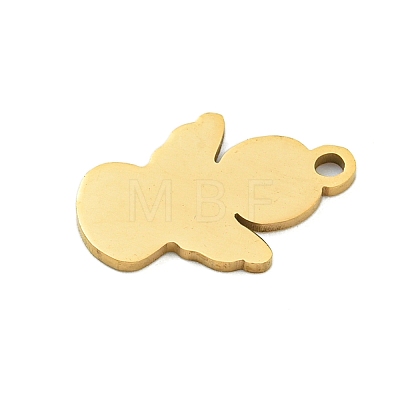 Ion Plating(IP) 201 Stainless Steel Pendants STAS-M015-27G-1