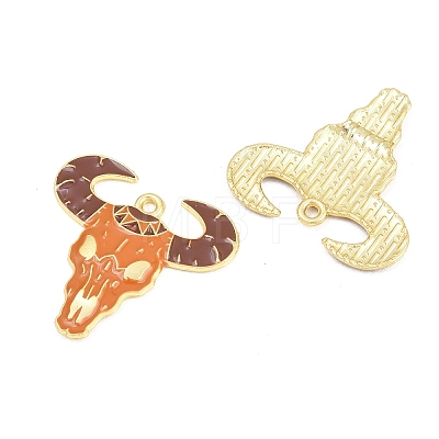 West Cowboy Theme Alloy Enamel Pendants LS-ENAM-L056-01B-04-1