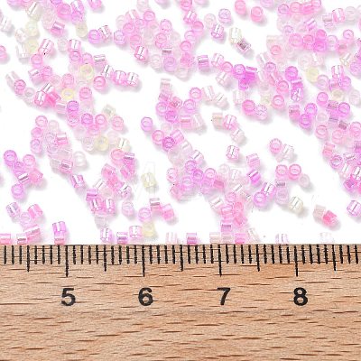 Transparent Colours Glass Seed Beads SEED-H003-01L-1