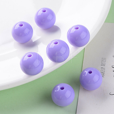 Opaque Acrylic Beads MACR-S370-C16mm-31-1