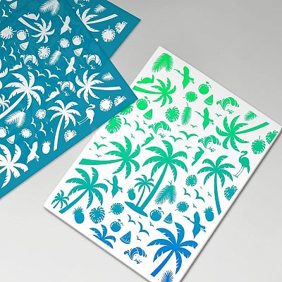 Silk Screen Printing Stencil DIY-WH0341-119-1