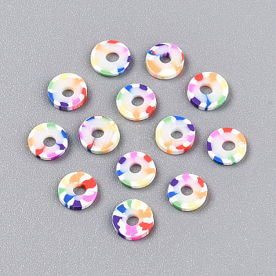 Handmade Polymer Clay Beads CLAY-N012-01G-1