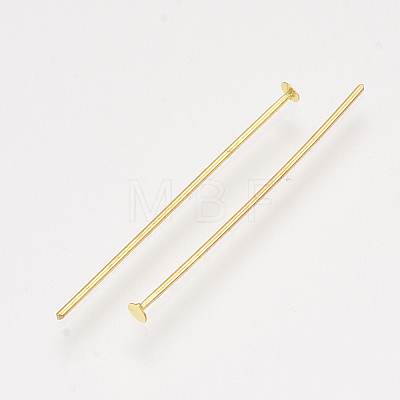 Brass Flat Head Pins HP3.0cmCY-G-NF-1