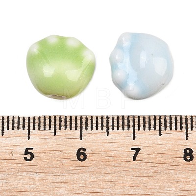 Handmade Porcelain Beads PORC-D012-02-1
