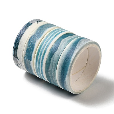 5 Roll 5 style Paper Decorative Adhesive Tapes TAPE-D001-01F-1