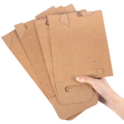   DIY Kraft Paper Bags Gift Shopping Bags CARB-PH0002-05-1