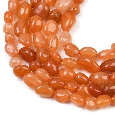 Natural Aventurine Beads Strands G-K395-B05-01-1