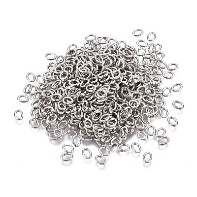 Tarnish Resistant 304 Stainless Steel Open Jump Rings STAS-F250-11P-H-1