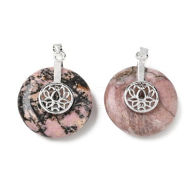 Natural Mixed Stone Pendants GG-CBAF4FB-02S-B-1