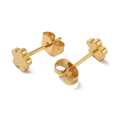 Brass Earrings EJEW-O003-01C-G-1