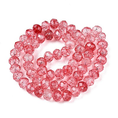 Transparent Glass Beads Strands X-GLAA-T023-8mm-A13-1