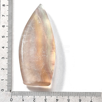 Natural Fluorite Teardrop Display Decorations PW-WG67603-01-1