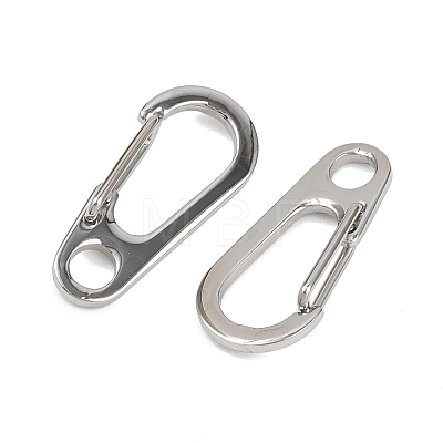 304 Stainless Steel Rock Climbing Carabiners STAS-B089-02C-P-1